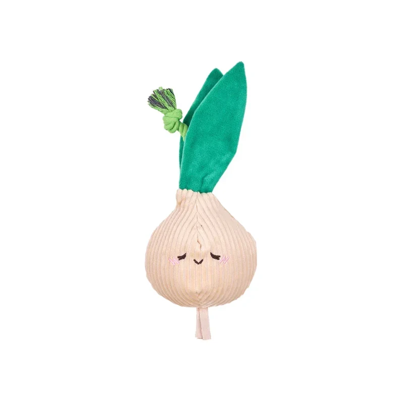 Crinkle Crops Oignon – Peluche pour chien Zippy Paws