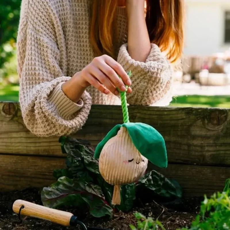 Crinkle Crops Oignon – Peluche pour chien Zippy Paws