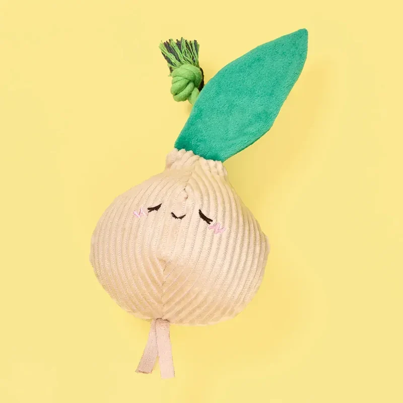 Crinkle Crops Oignon – Peluche pour chien Zippy Paws