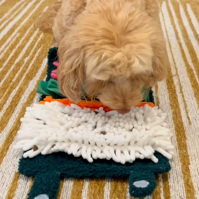 Snufflerz Roll Sushi Zippypaws : le mini tapis de fouille pour chien