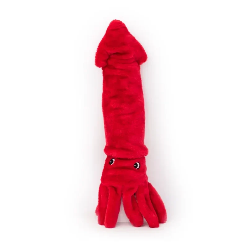 Peluche Calamar – Peluche XXL pour chien – Jigglerz® Squid 🦑