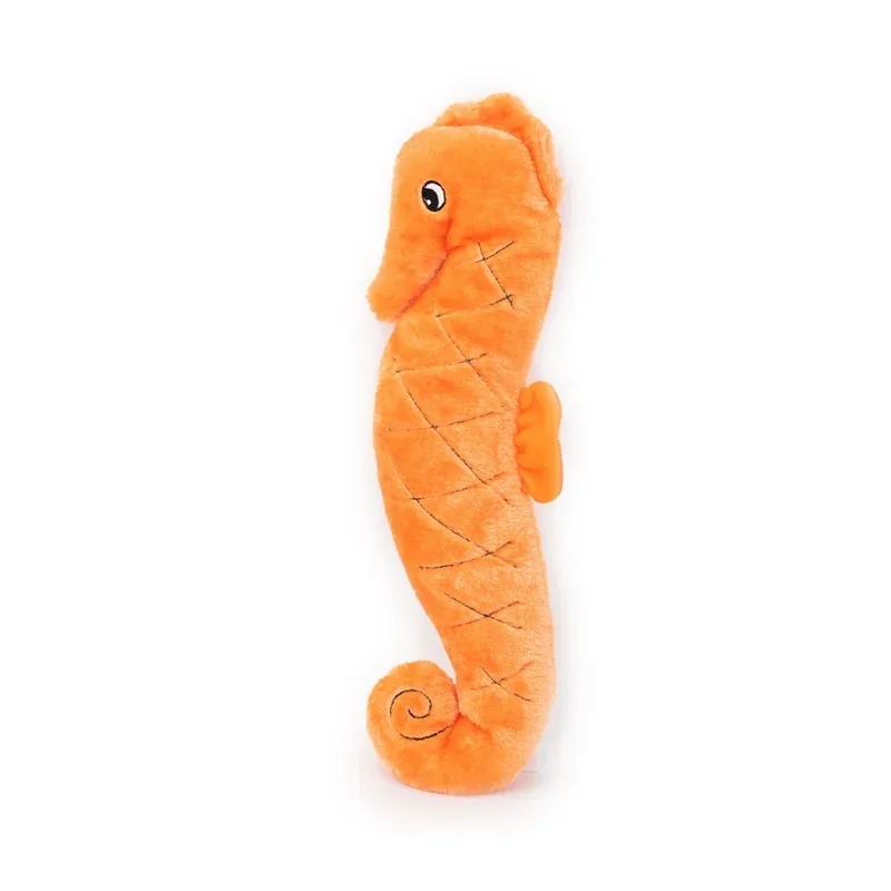 Peluche Hippocampe – Peluche XXL pour chien – Jigglerz® Seahorse 🧡