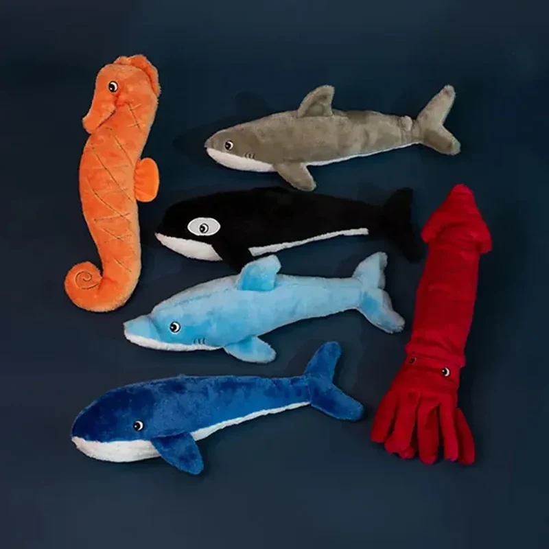 Peluche Orque – Peluche XXL pour chien – Jigglerz® Killer Whale 🖤