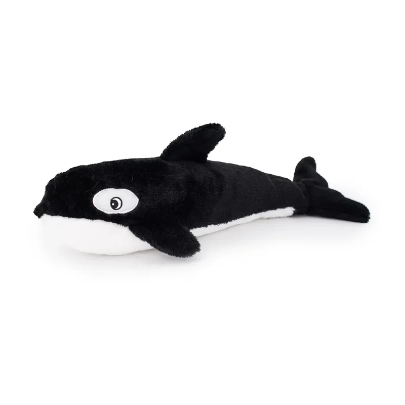 Peluche Orque – Peluche XXL pour chien – Jigglerz® Killer Whale 🖤