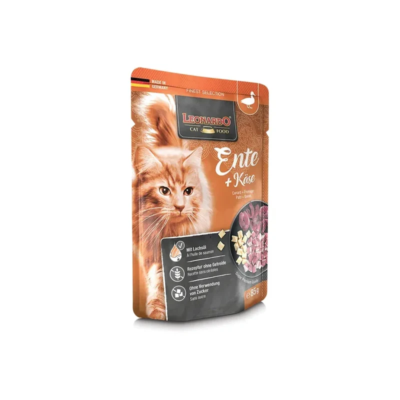 Pâtée pour chat – Sachet fraîcheur Leonardo 85g
