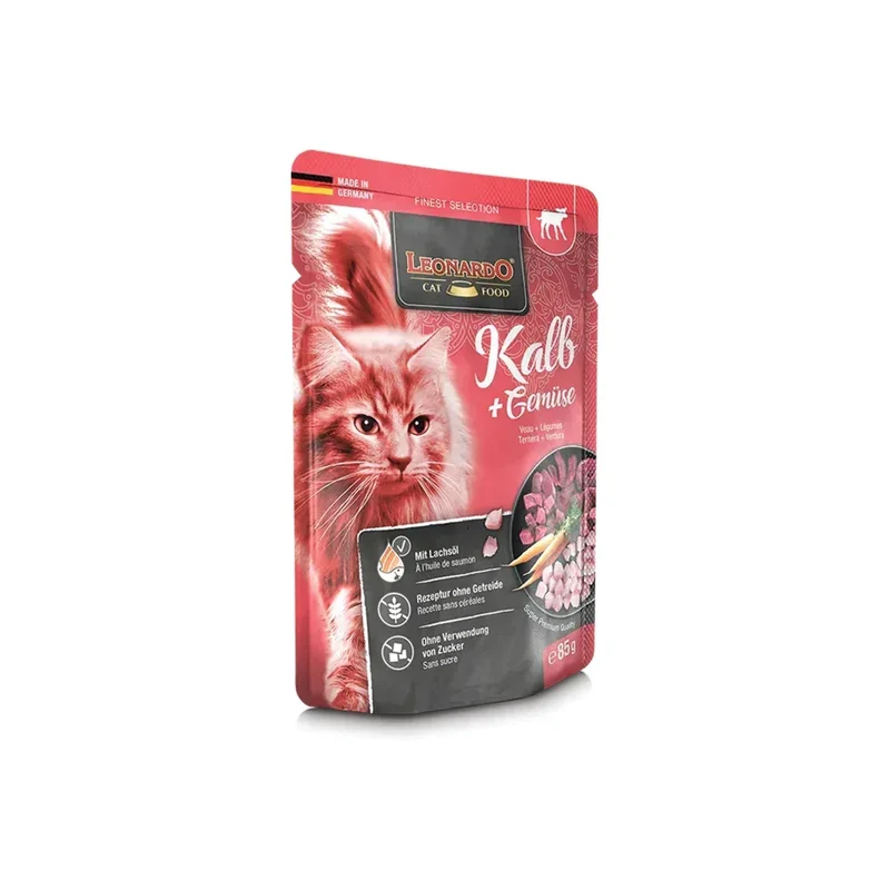 Pâtée pour chat – Sachet fraîcheur Leonardo 85g