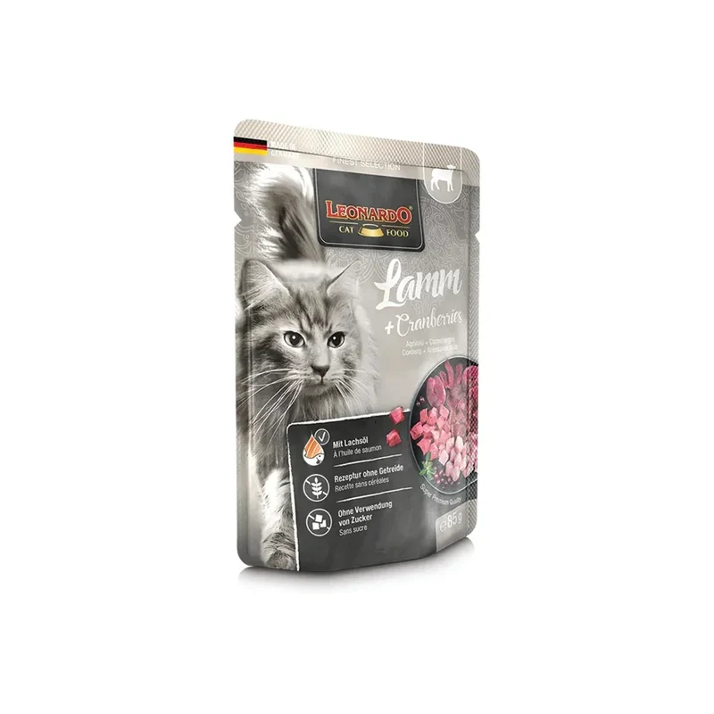 Pâtée pour chat – Sachet fraîcheur Leonardo 85g