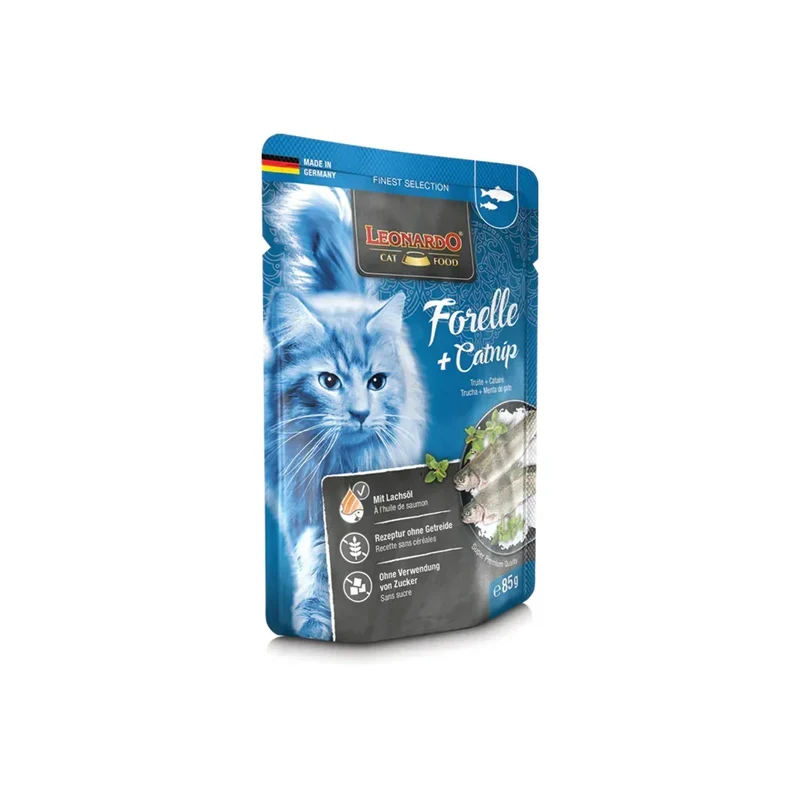 Pâtée pour chat – Sachet fraîcheur Leonardo 85g