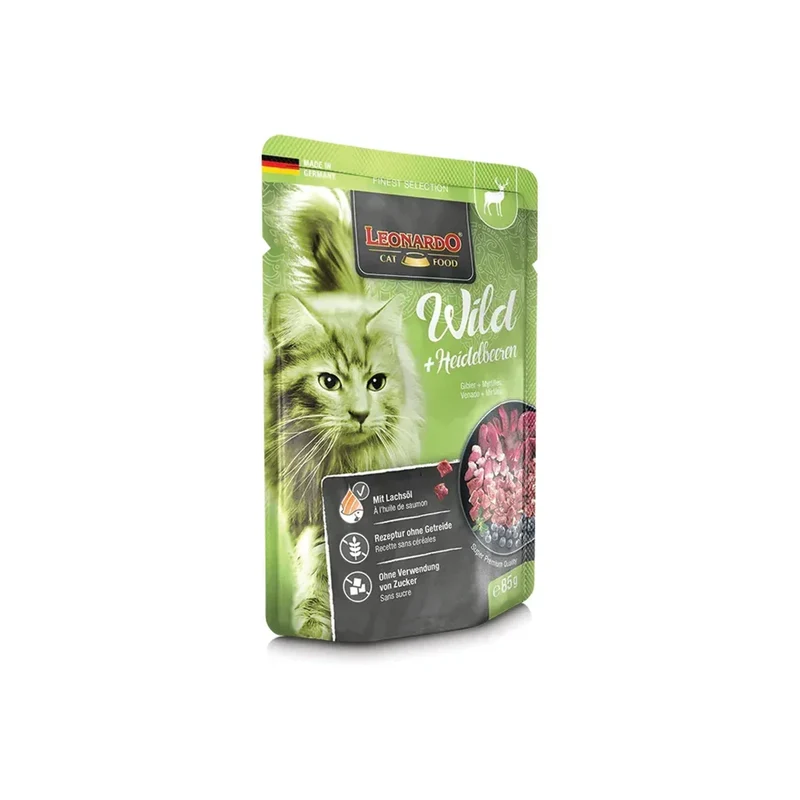 Pâtée pour chat – Sachet fraîcheur Leonardo 85g