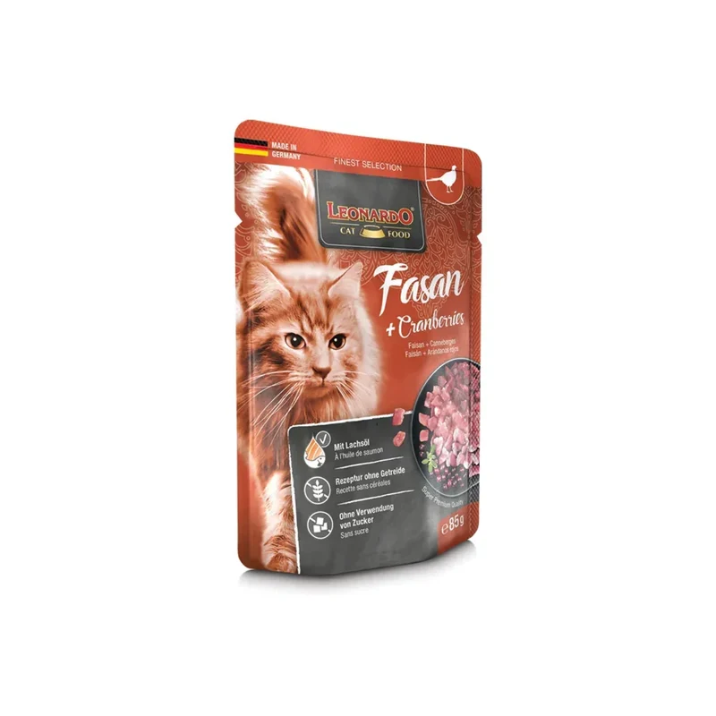 Pâtée pour chat – Sachet fraîcheur Leonardo 85g