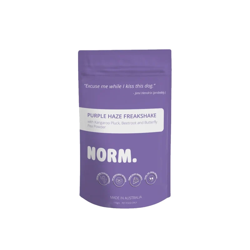 Shakes viande & superaliments lyophilisés pour chiens et chats – Norm – 110g