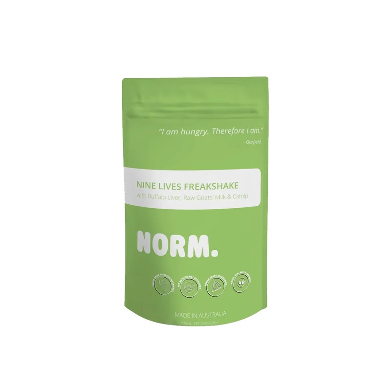 Shakes viande & superaliments lyophilisés pour chiens et chats – Norm – 110g