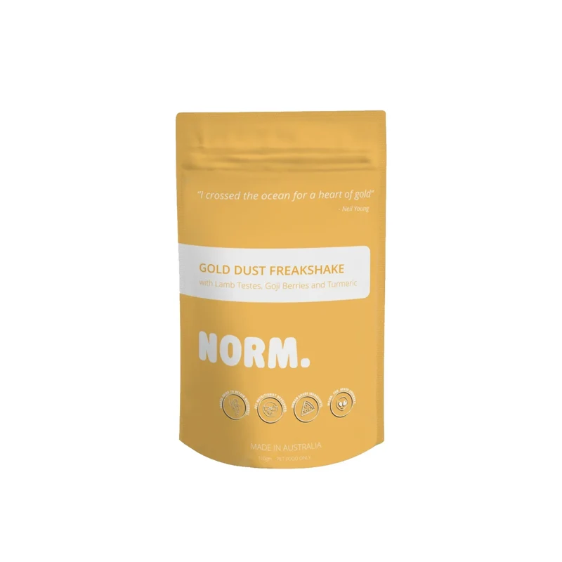 Shakes viande & superaliments lyophilisés pour chiens et chats – Norm – 110g