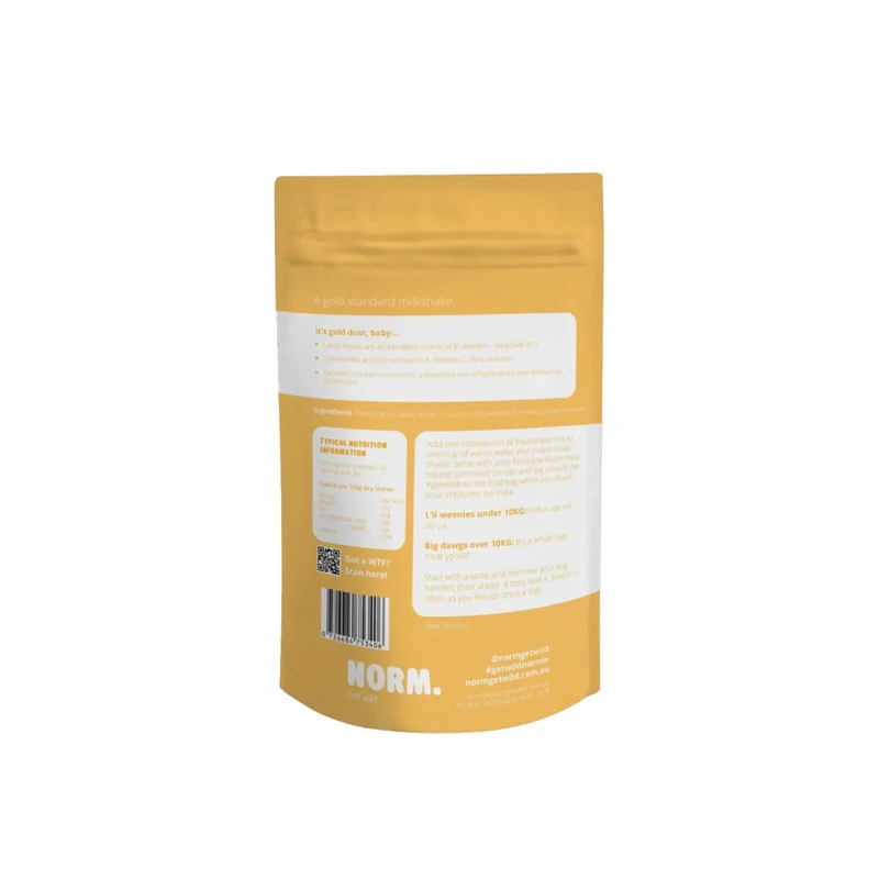 Shakes viande & superaliments lyophilisés pour chiens et chats – Norm – 110g