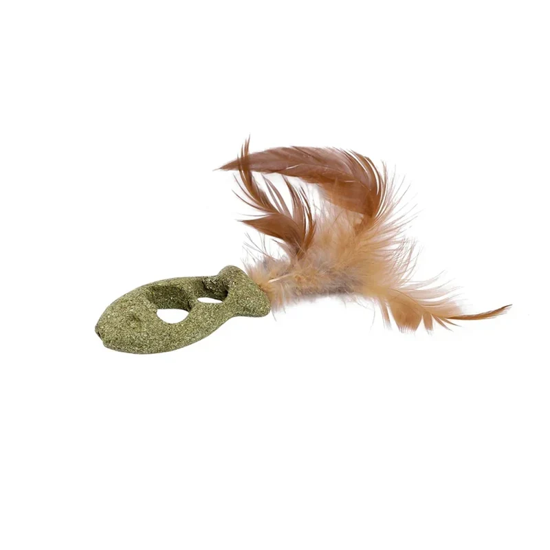 Poisson à plumes – Jouet euphorisant pour chat