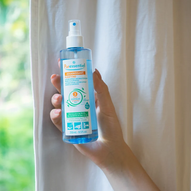Lotion Spray Antibactérien Assainissant
