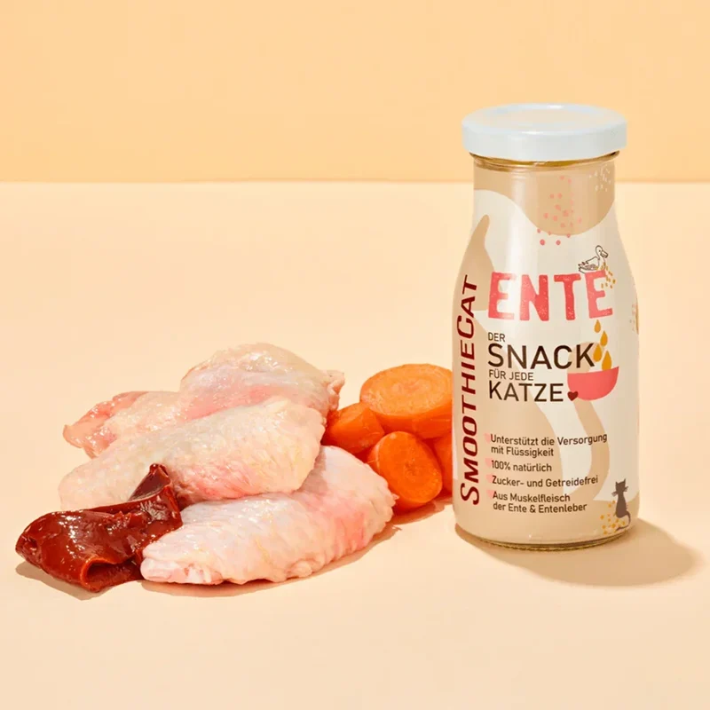 Smoothie pour chat – Plusieurs saveurs disponibles – 150mL