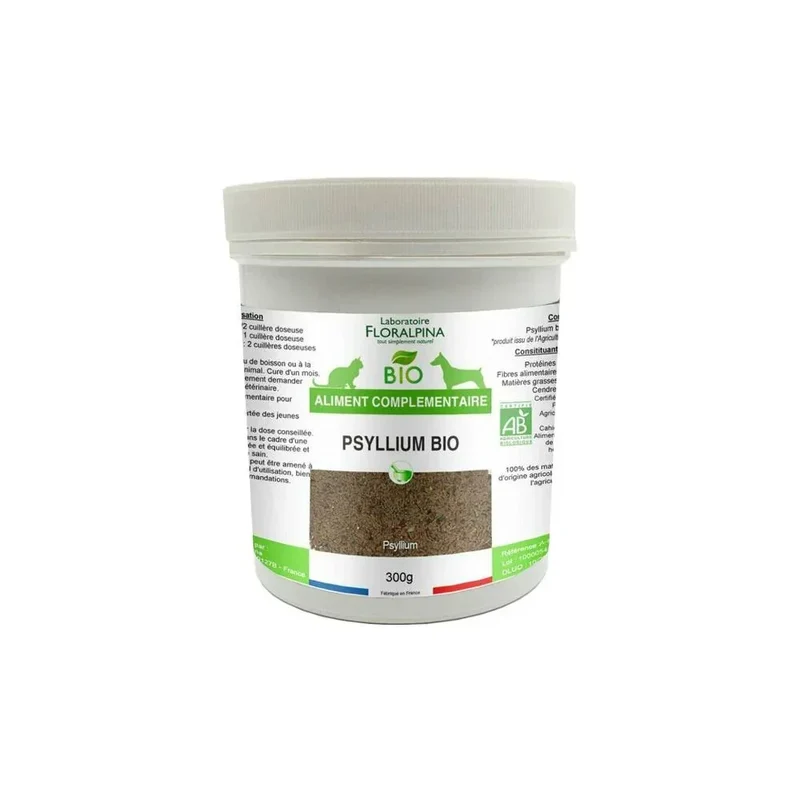 Psyllium blond biologique en graines – 300g