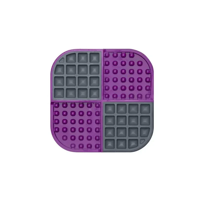 Lickimat Slomo – Tapis de léchage et gamelle anti-glouton pour chien et chat
