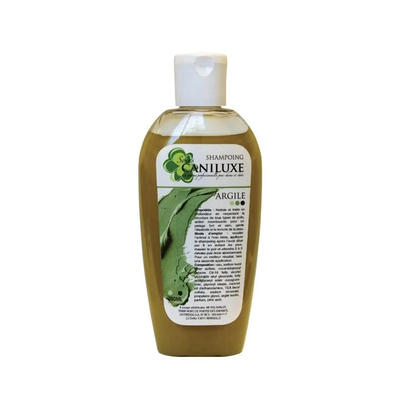 Shampoing traitant et fortifiant CANILUXE Argile - chien et chat