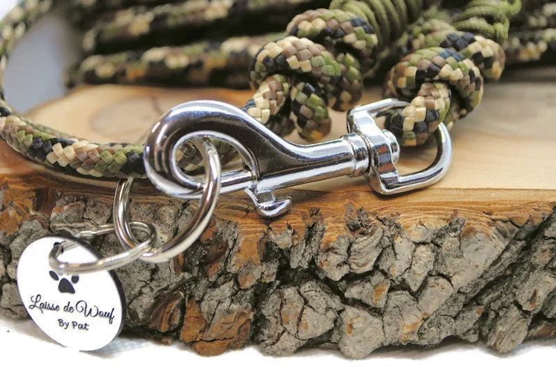 Laisse de wouf - Longe CAMO DOG Camouflage 6mm -
