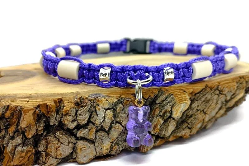 Collier anti-tiques pour chien en céramique EM - NOUNOURS 1cm