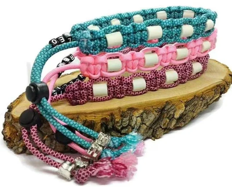 Collier réglable anti-tiques pour chien en céramique EM - 2cm