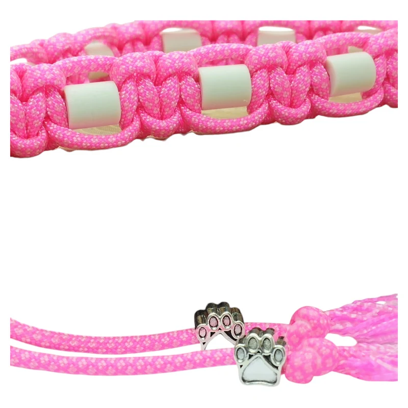 Collier réglable anti-tiques pour chien en céramique EM - 2cm