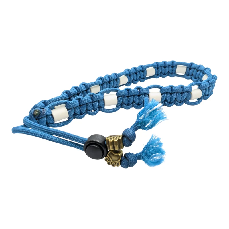 Collier réglable anti-tiques pour chien en céramique EM - 2cm