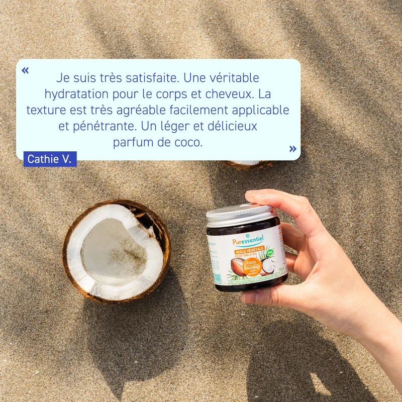 Huile Végétale BIO Coco
