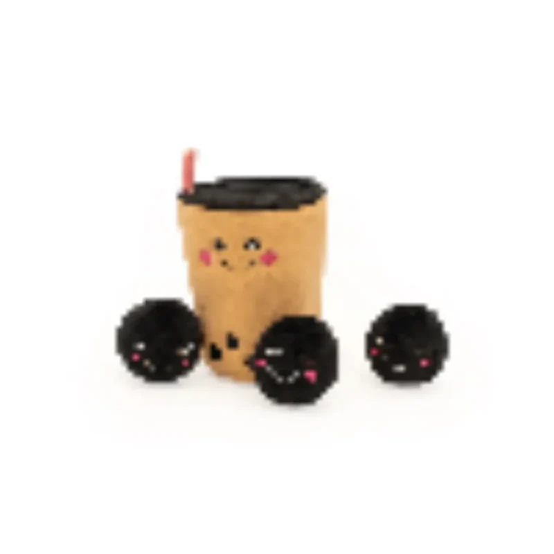 Peluche de flair Bubble Tea 🧋 - Jouet d'occupation pour chien – ZippyPaws® Burrow™