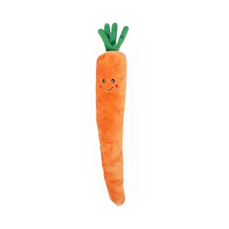 Peluche Carotte – Peluche XXL pour chien – Jigglerz® Carrot 🥕