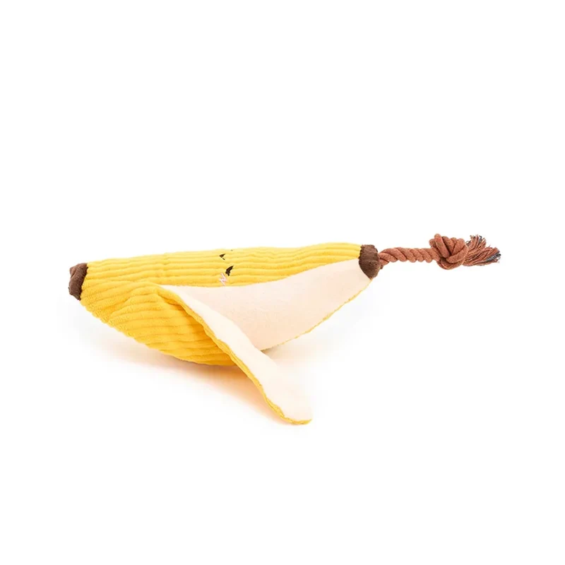 Crinkle Crops Banane – Peluche pour chien Zippy Paws