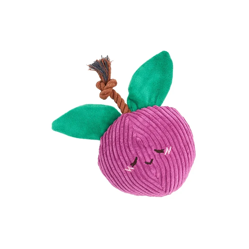 Crinkle Crops Prune – Peluche pour chien Zippy Paws