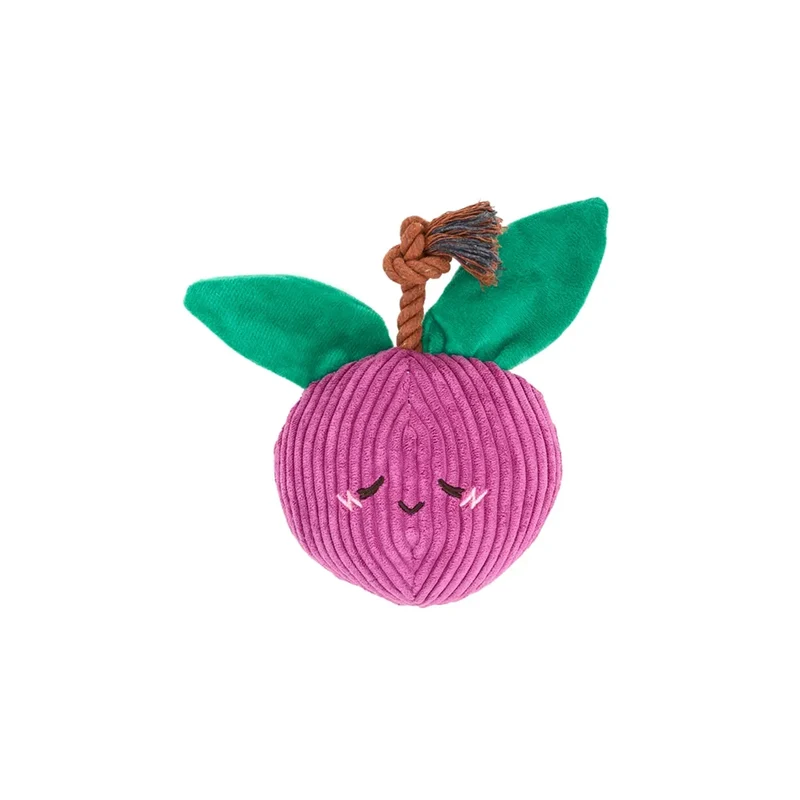 Crinkle Crops Prune – Peluche pour chien Zippy Paws
