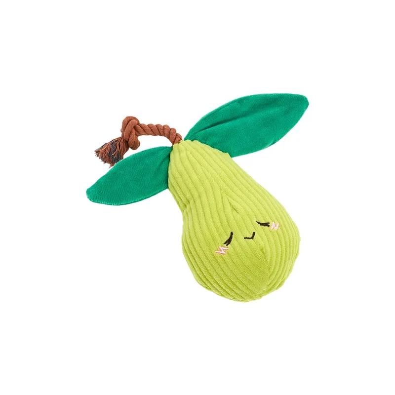 Crinkle Crops Poire – Peluche pour chien Zippy Paws