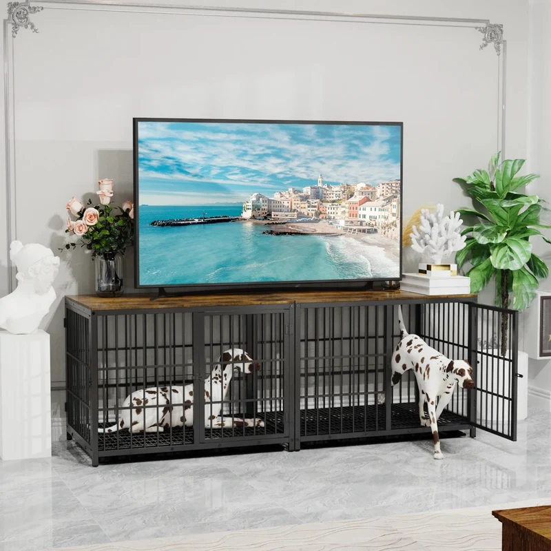 Meuble en cage pour animaux