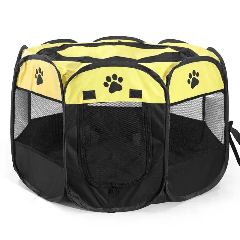 Chambre intérieure et extérieur pour chien