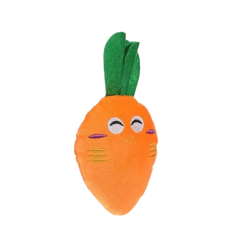 Peluche carotte pour petit chien