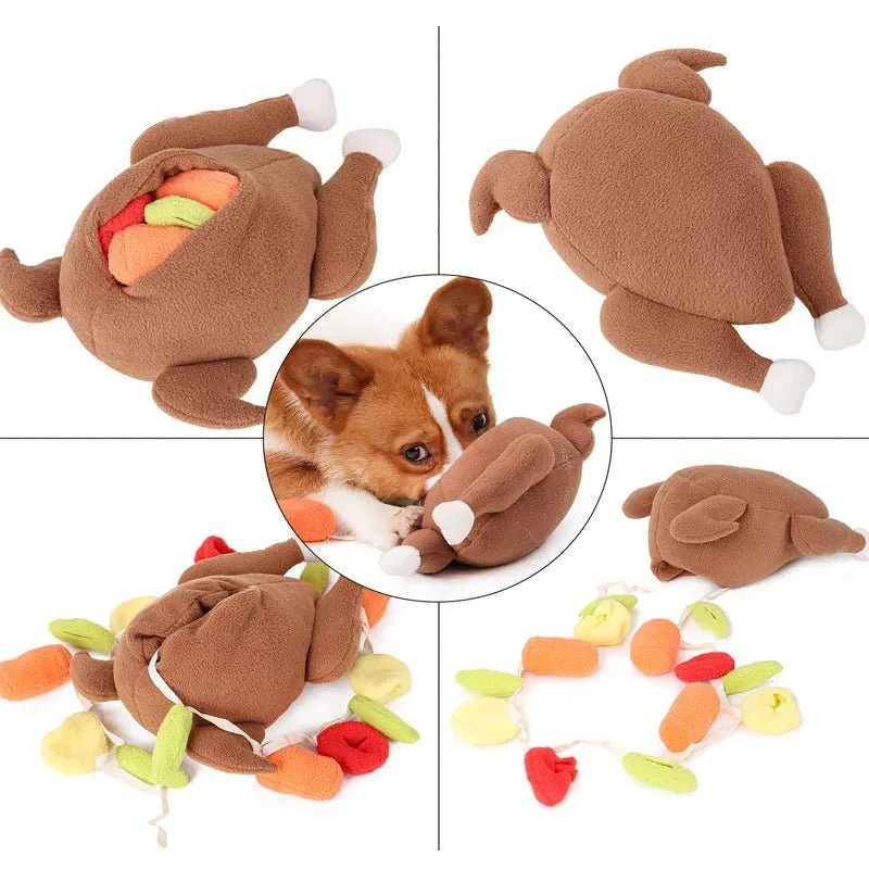Dinde de fouille pour chien