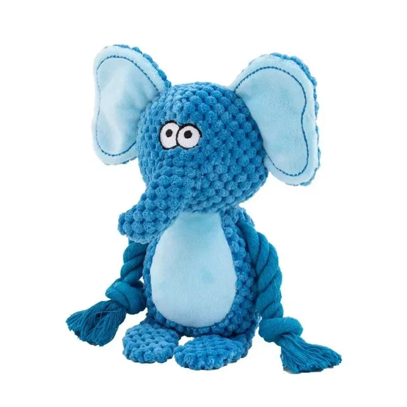 Peluche éléphant pour chien