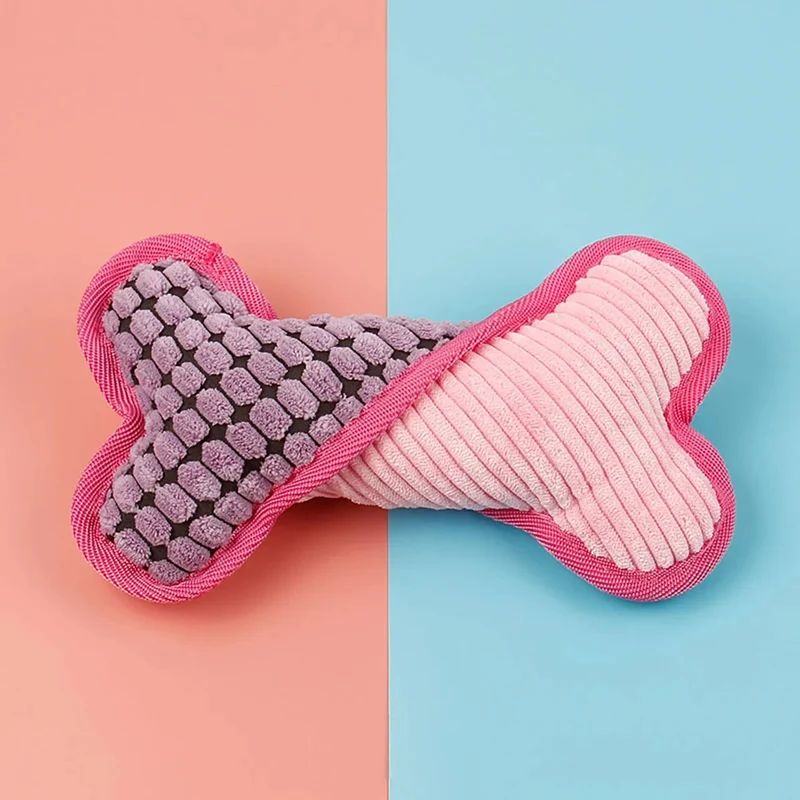 Os en peluche durable pour chien