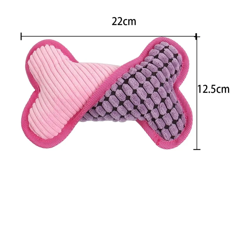Os en peluche durable pour chien