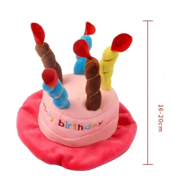 Jouet chapeau d'anniversaire pour chien