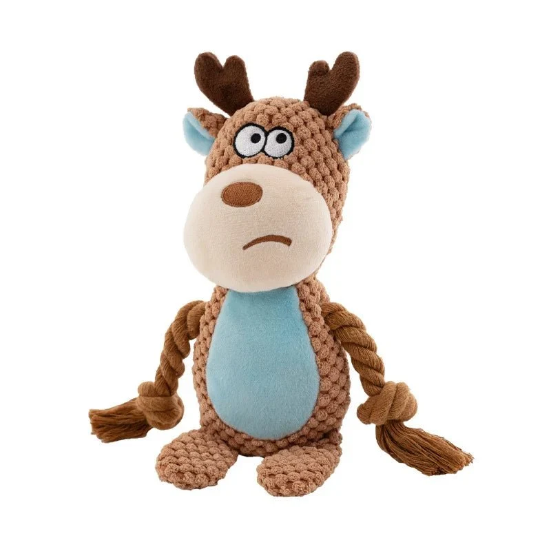 Peluche cerf pour chien