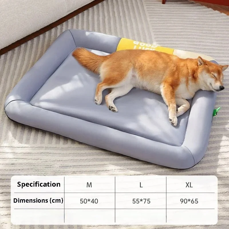 Tapis chien moelleux d'été