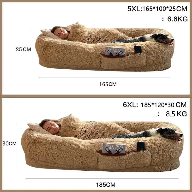 Très grand panier pour chien