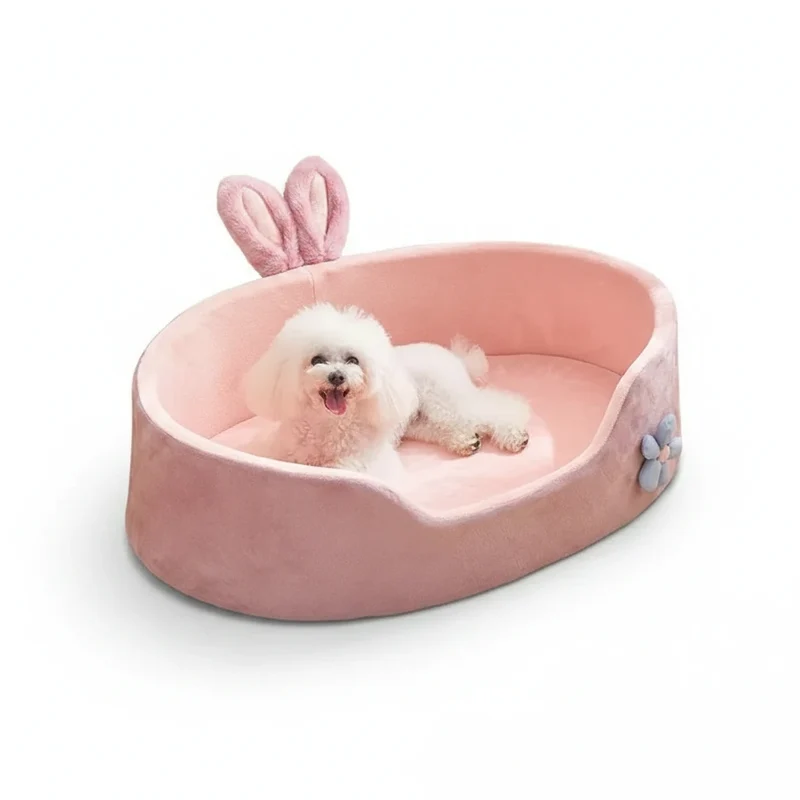 Panier de princesse pour petit chien