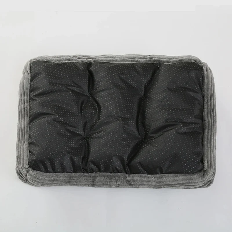 Grand panier pour chien XXL bleu et beige