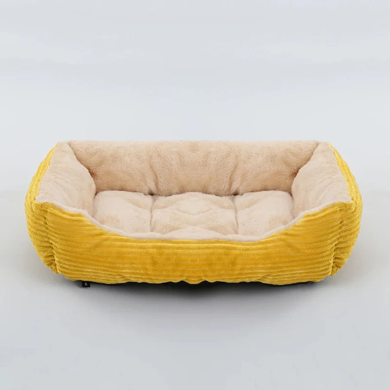 Grand panier pour chien XXL jaune